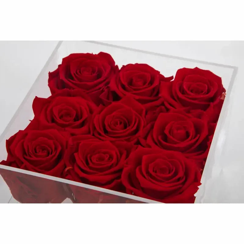 9 Forever Rose Box