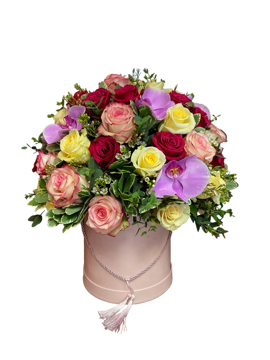 Mixed Rose & Orchid Arrangment