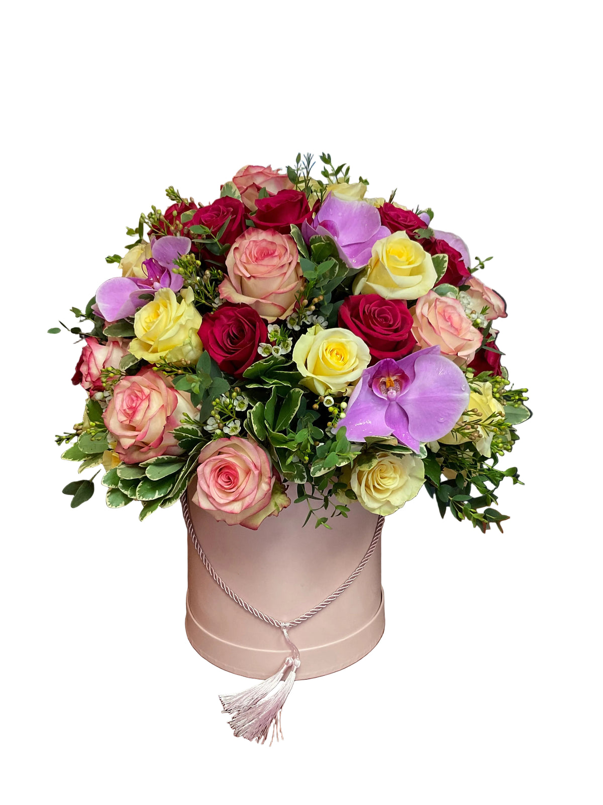 Mixed Rose & Orchid Arrangment