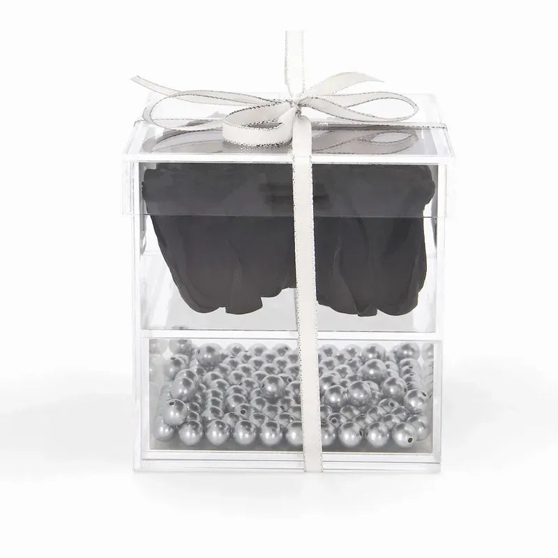 Black Forever Rose Box