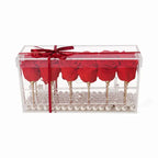 12 Red Rose Acrylic Rose Box