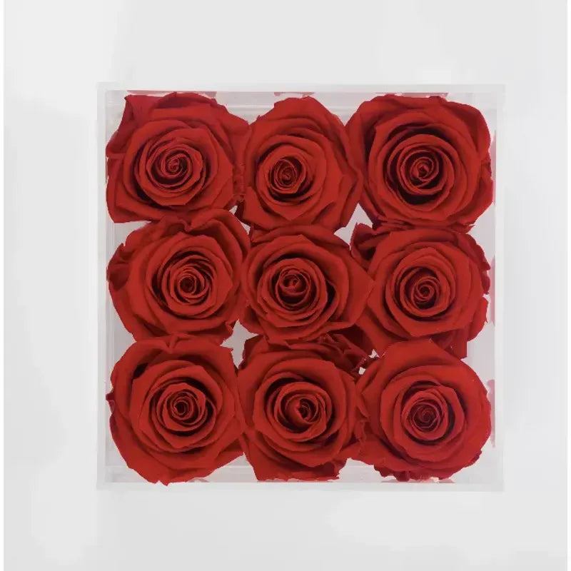 9 Forever Rose Box